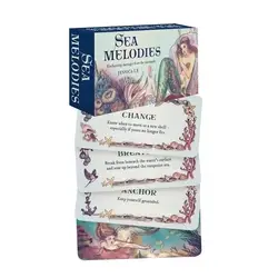 40pcs Positive Affirmations Cards Mermaid Magic Inspirational Greeting Cards Encouragement Card Deck To Make Your Life Better