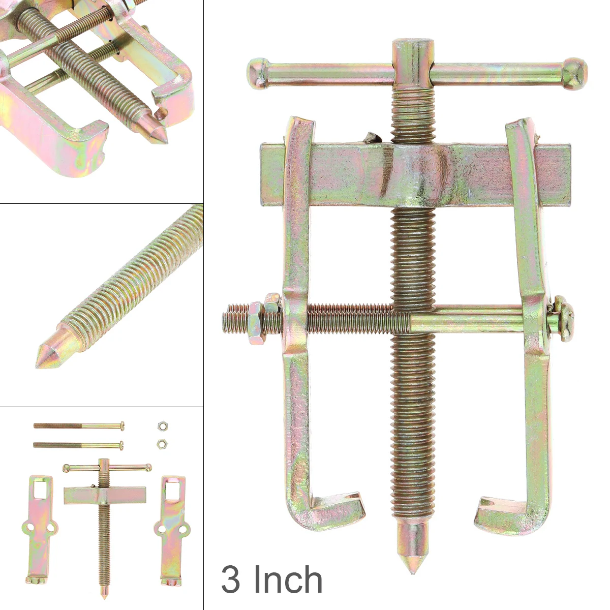 3 Inch Two-claw Puller Separate Lifting Device Multi-purpose Pull Strengthen Bearing Puller for Auto Mechanic Hand Tools