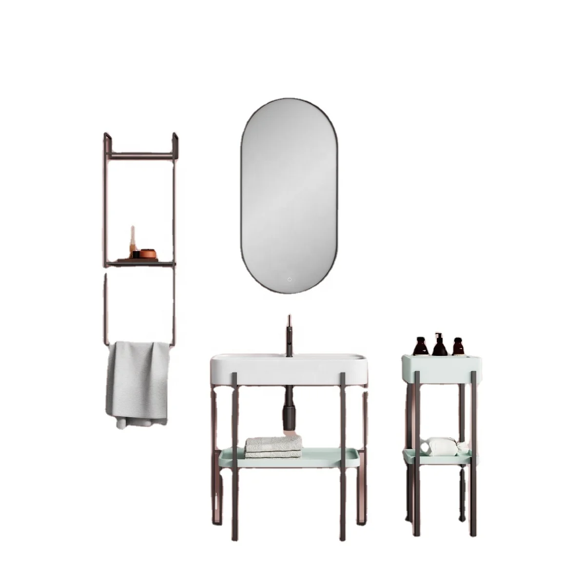 

Bathroom Vanity Set Wood Veneer Marble Bathroom Vanity Cabinets Vanity Lights Bathroom Wall Mount