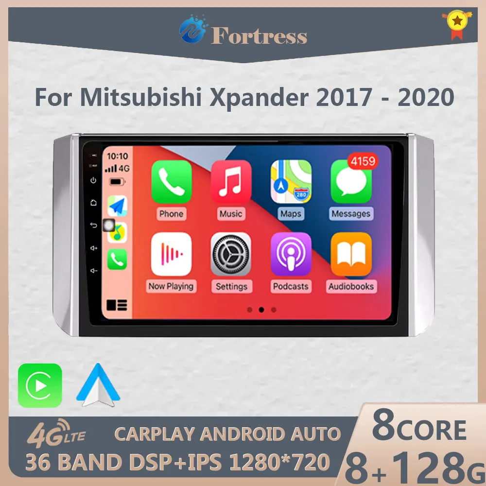 For Mitsubishi Xpander 2017 - 2020 Car Radio Multimedia Video Player Navigation GPS Android No 2din 2 din dvd