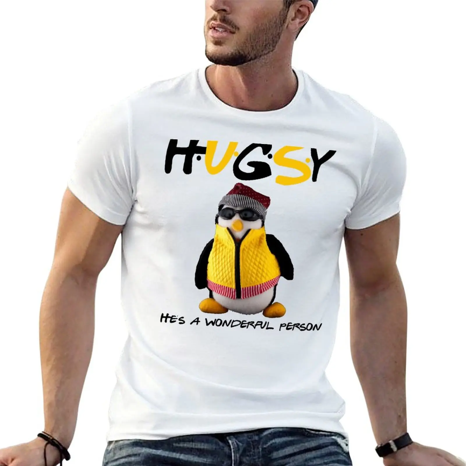 

Hugsy T-Shirt printed t shirts for man t shirts cotton 100% t shirts for man cotton soft T-shirt
