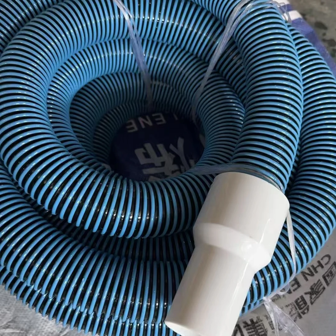 

Blue Self-floating Swimming Pool Sewage Suction Hose Corrugated EVA Vacuum Cleaner Hose with Jointspromote Sales
