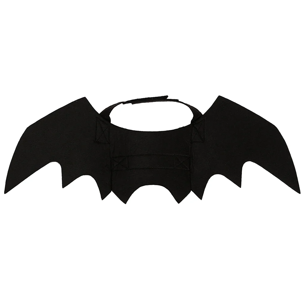 

Funny Pet Costume Halloween Outfit Pet Bat Wings Design Dress Up Dog Decoration Prop Novelty Puppy Supplies Apparel Size M