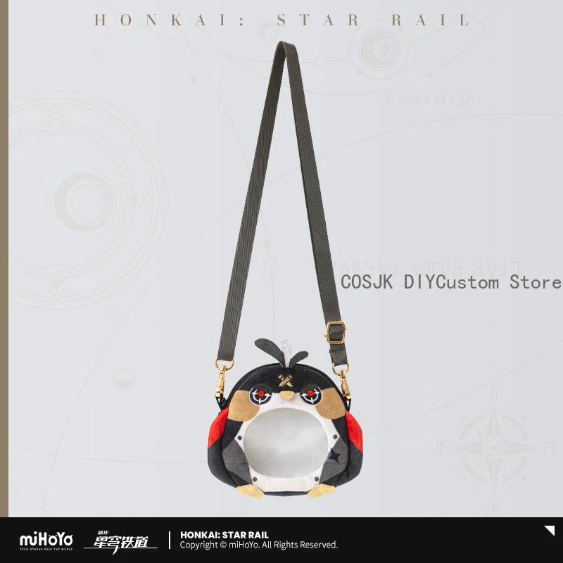 Game Honkai Star Rail Aventurine Trailblazer Boothill Firefly multifunctional shoulder bag Mihoyo Cosplay Plush Doll Bag