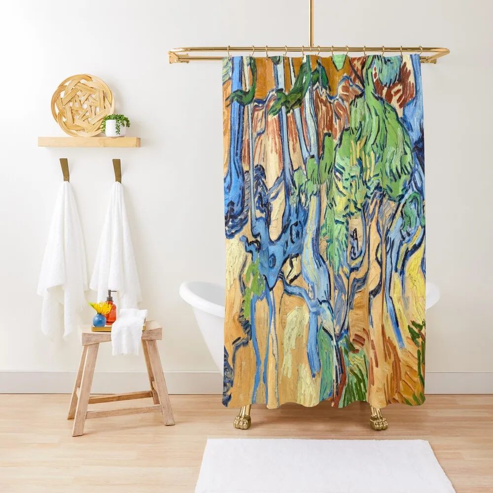 

Tree Roots by Vincent van Gough Shower Curtain For Bathroom Waterproof Fabric Shower Toilet Accessories Bathroom Curtain
