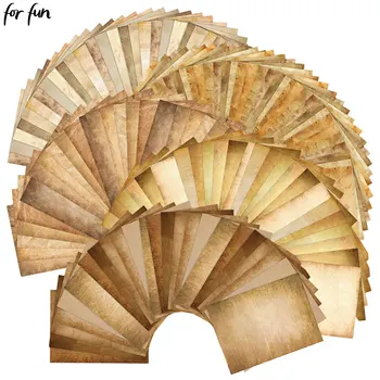 Vintage A4 Scrapbook Paper Set 1