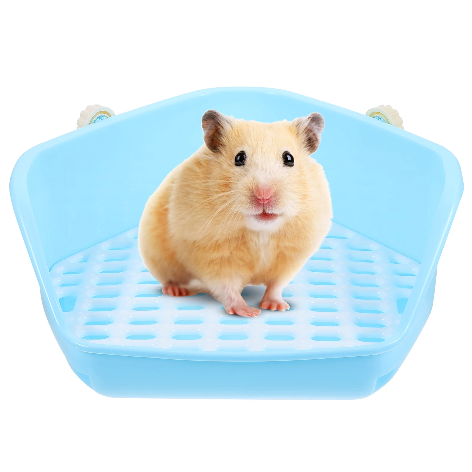 

Pet Toilet Litter for Bunny Corner Trainer Small Animal Pan Tray Potty Rabbit Bed Linings