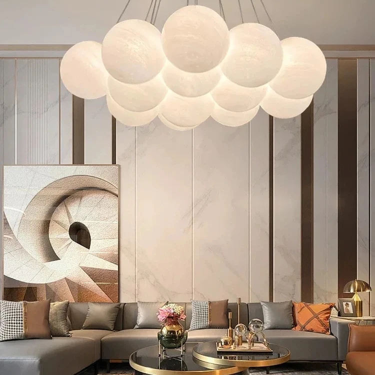 3 Colors Chandelier for Living Room Pendant Light Hanging Lamps for Ceiling  Modern Bedroom Chandelier Dining Room Chandelier