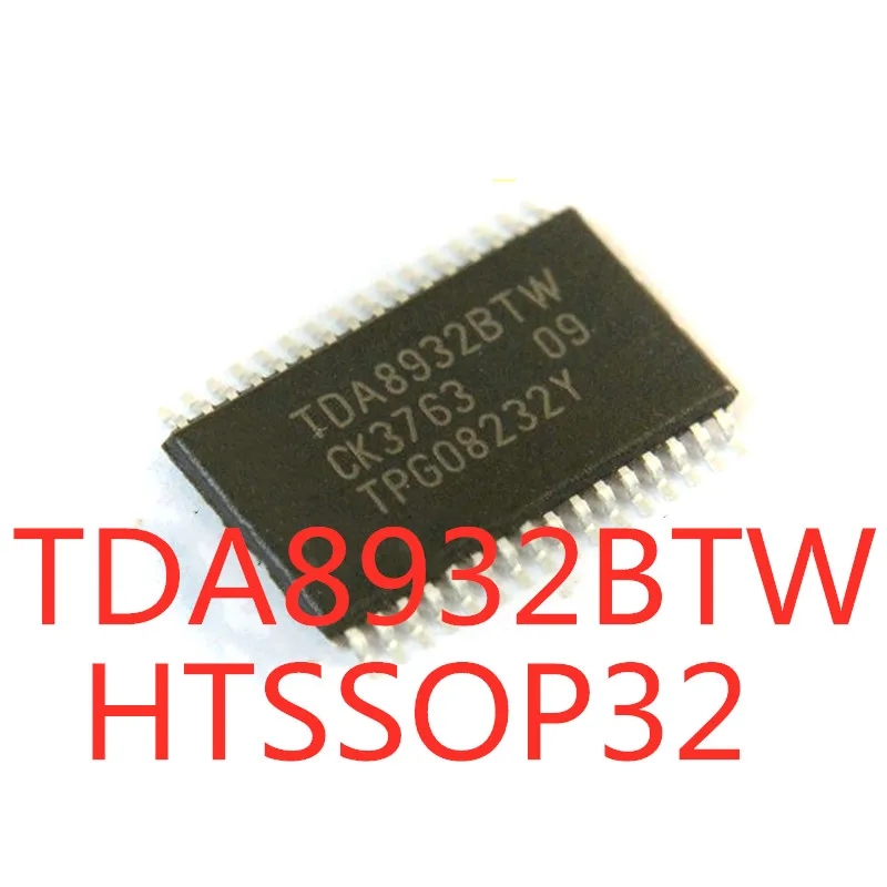 2ชิ้น/ล็อต TDA8932BTW TDA8932 HTSSOP-32 SMD LCD TV Audio Power เครื่องขยายเสียงชิปสต็อกใหม่ IC