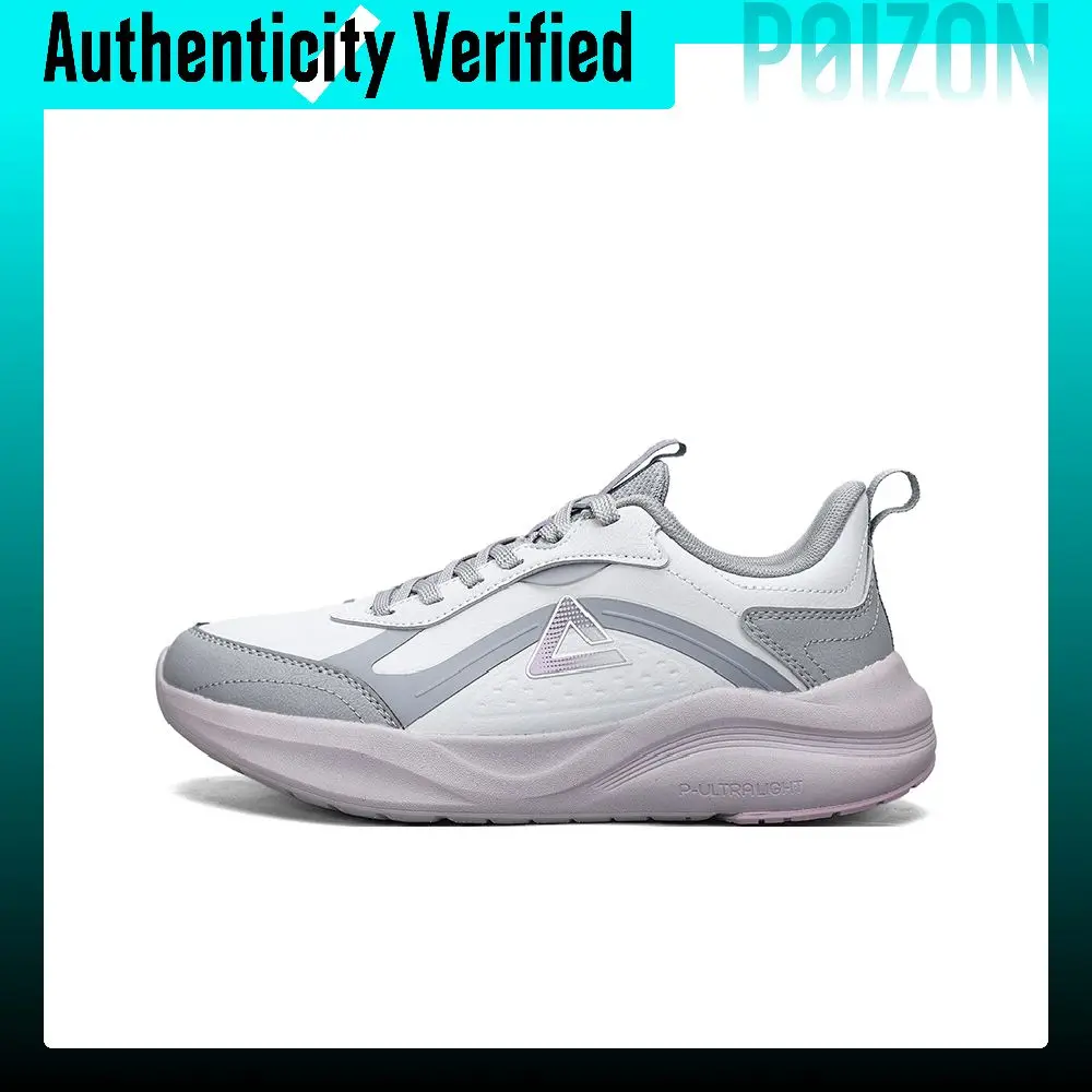 PEAK Cushioning Abrasion Resistant Slip Resistant Running Shoes Women's Smoke Gray DH440058