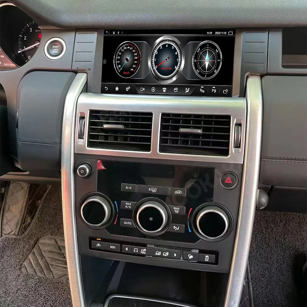 Car Accessories Radio For Land Rover Discovery Sport Android Auto GPS Navigation Multimedia Stereo Receiver Head Unit Offline