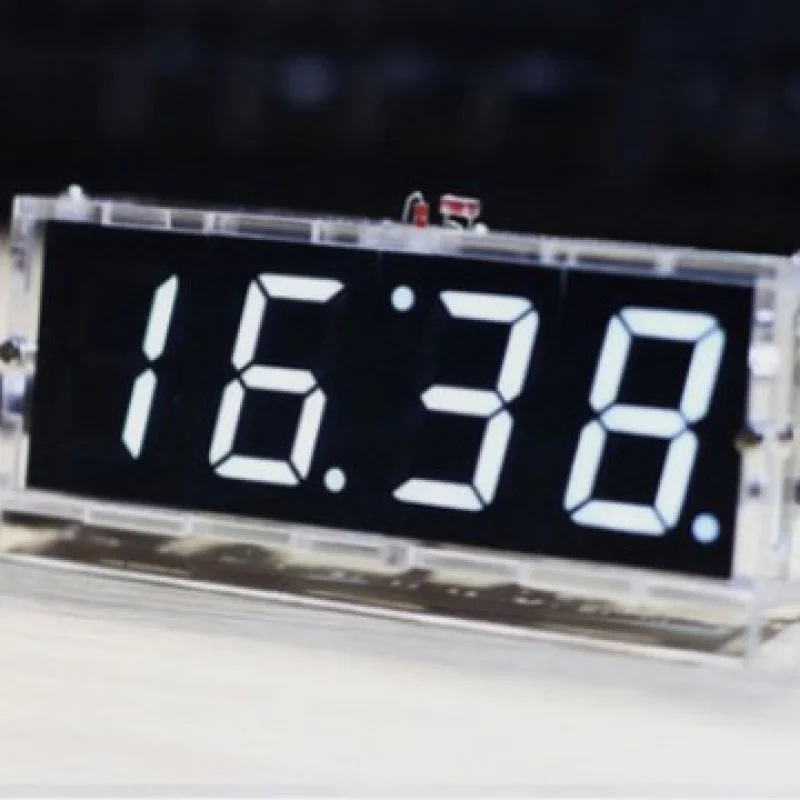 

Digital Clock Kit Single Chip Microcomputer LED Display