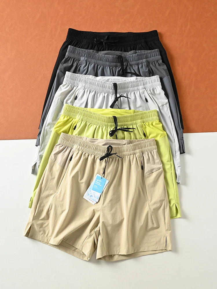 Lightweight Quick-Dry Outdoor Men's Shorts Four-Way Stretch Wear-Resistant 6-Inch Shorts Breathable Comfortable Men's Cargo S...