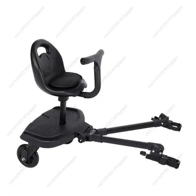

For Second-child Artifact Baby Stroller Auxiliary Pedal Plus Seat Small Tail Cart Children's Stroller Accessories Size