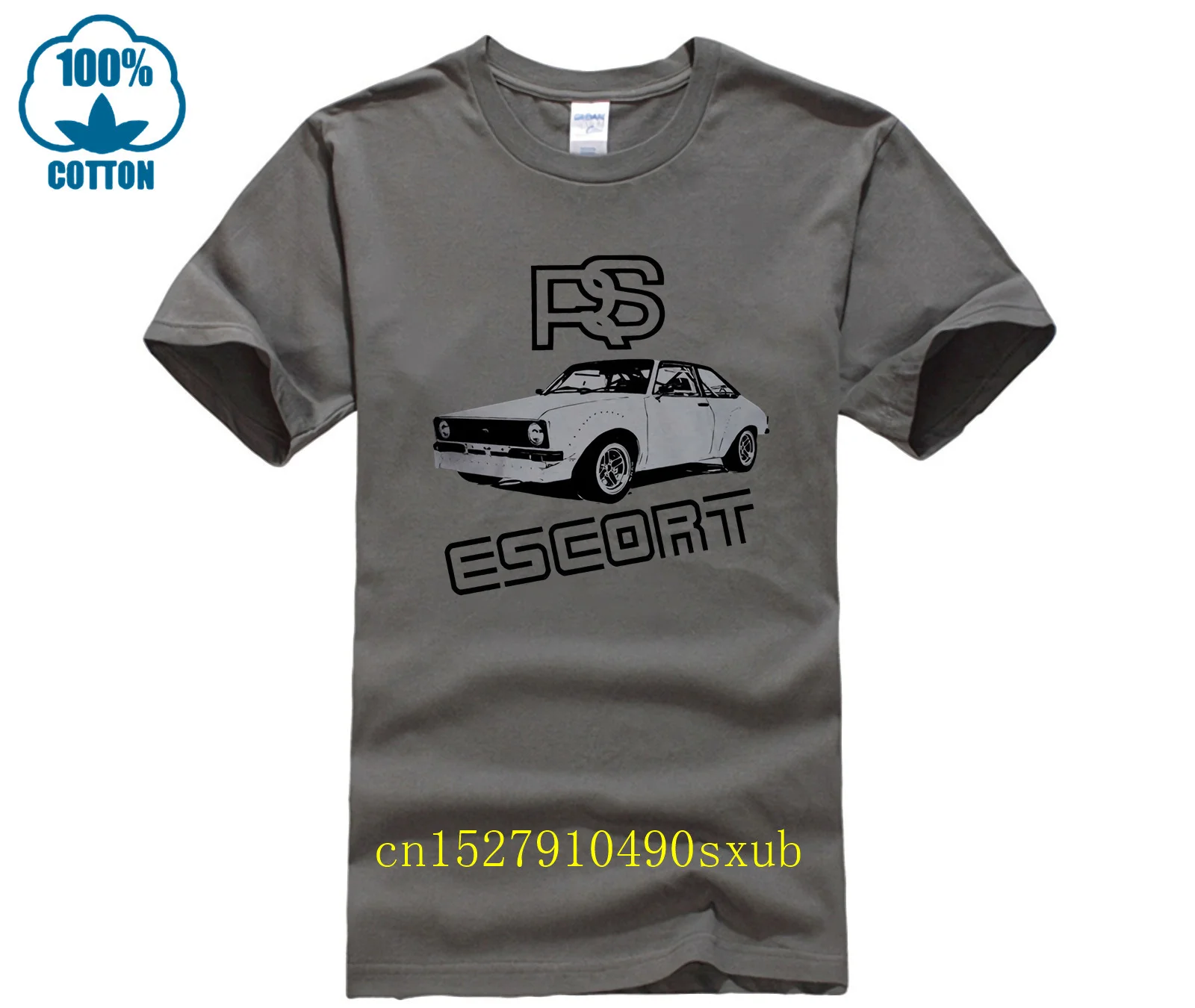 Ford Escort RS 2000 Mk2 Soft T-Shirt Mark II 1800 Rally Racing Car Wrc 2018 New Fashion Men\'S T-Shirts Short Sleeve