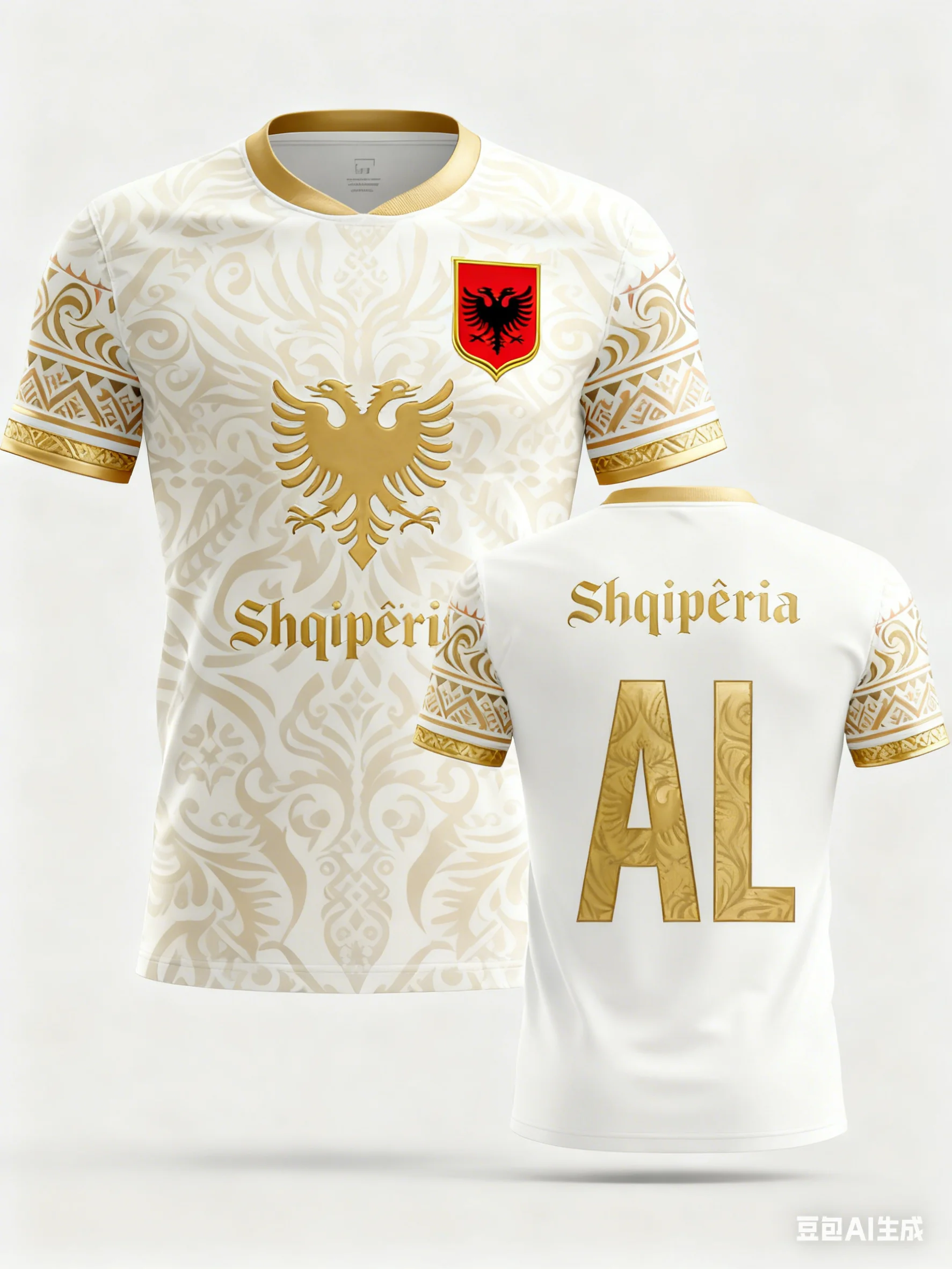 Camisa cultural internacional de Albania 2025, nueva camiseta regional de manga corta para hombres y mujeres de secado rápido para niños