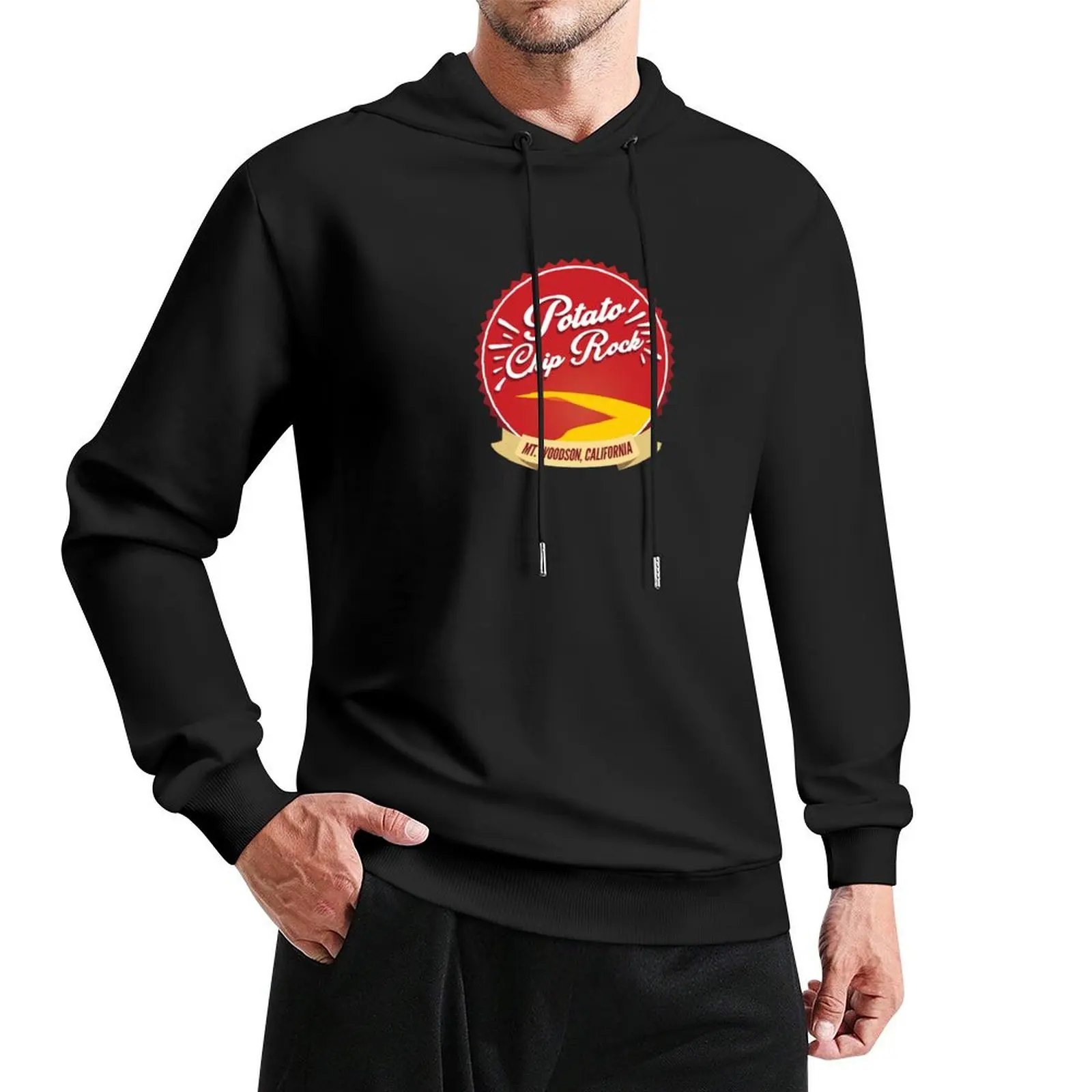 Potato Chip Rock - Mt Woodson, California Pullover Hoodie autumn new products japanese style hoodie oversize