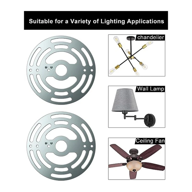 Staffa di montaggio della lampada accessori per l'illuminazione accessori per lampade Solid Bagua Board Wall Light staffa di montaggio per lampadario singolo