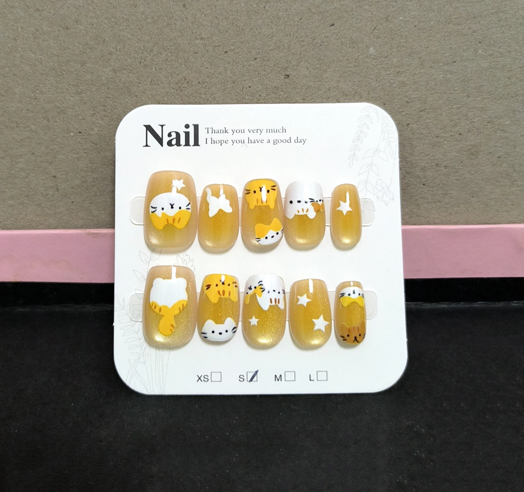 10 adet Sarı Kedi Gözü Takma T - Nail Art Yellow incelemesi ve fiyatı