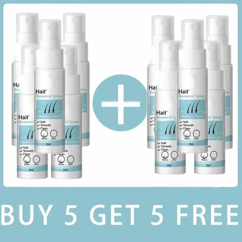 Eliminates Body Hair Spray Permanent Hair Removal  Safe for legs arms underarms and bikini area Moisturizing Slower Regrowth