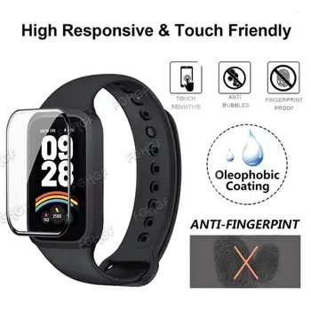 Ochranná fólie proti poškrábání pro Xiaomi Mi Band 9 Active s plným pokrytím pro Redmi Band 3, příslušenství (ne sklo) 6 nejlepší prodej LCD displej náramku Mi Band 3 - №5