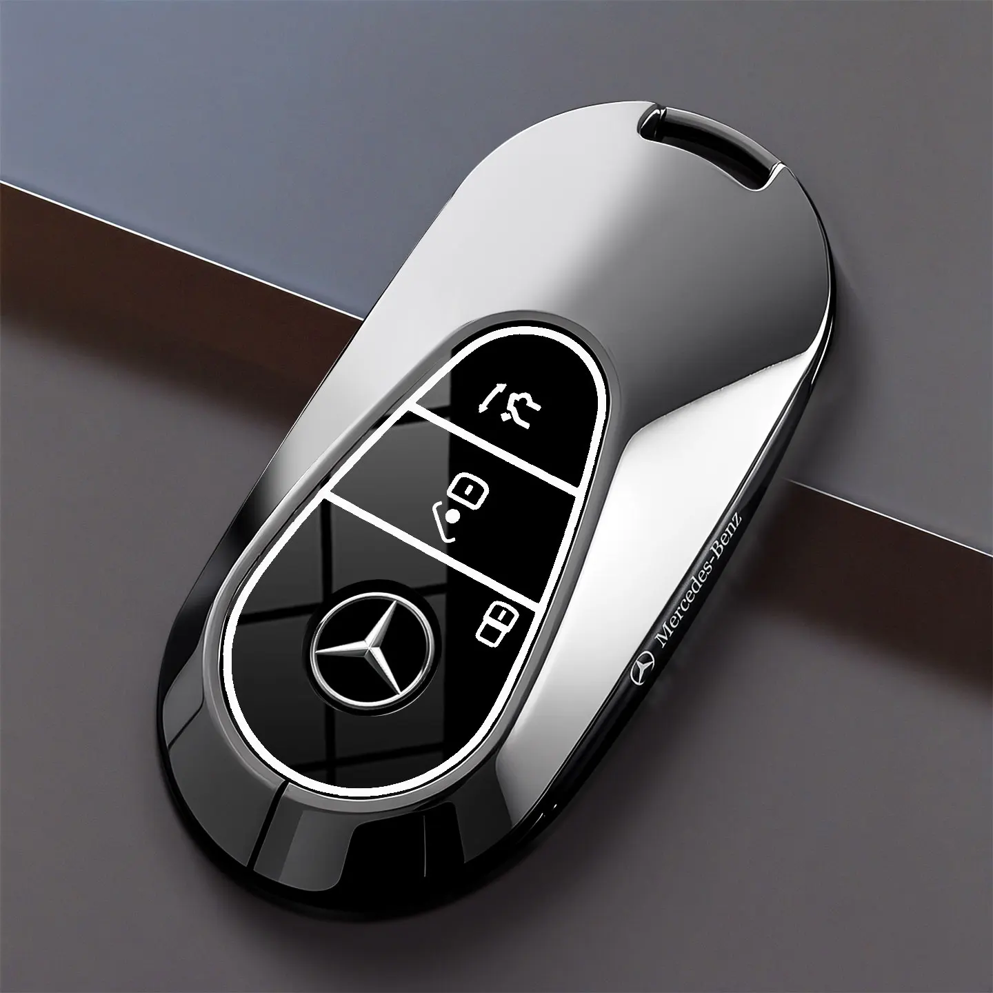 Luxury Mercedes Benz C260L E300L GLC300L A200L C200L GLB220 EQE Keycase Shell Automotive Accessory