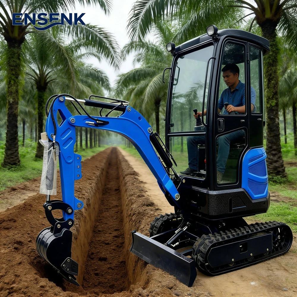 

Мини-экскаватор 0.8 тонны, многофункциональный, для строительства, 1.5 тонны, 1.8 тонны, сельскохозяйственный, Европа, EPA Euro 5, CE, быстрая доставка