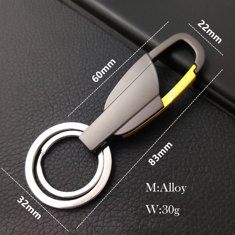 Personalized Anti-lost Keyring Phone No. Men Key Chain Custom Lettering Name Key Holder for Car Gift 2023