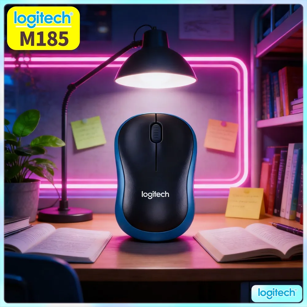 Logitech M185 Presentation Backup Mouse Wireless 10M Range Spare For Business Stage Demo Work