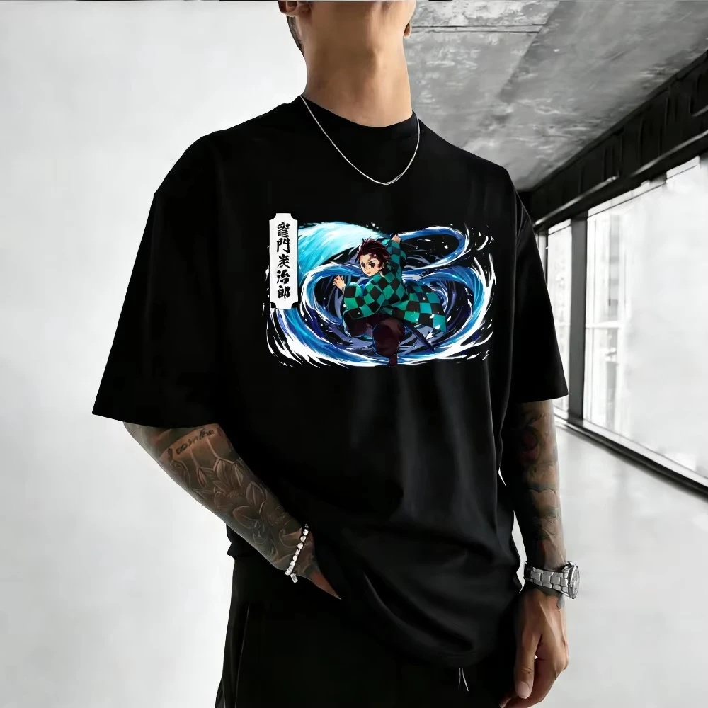 

Men's and Women's Cotton T-Shirt - Demon Slayer - Jirosuke Kamitani - Summer 2026 Short-Sleeved Shirt