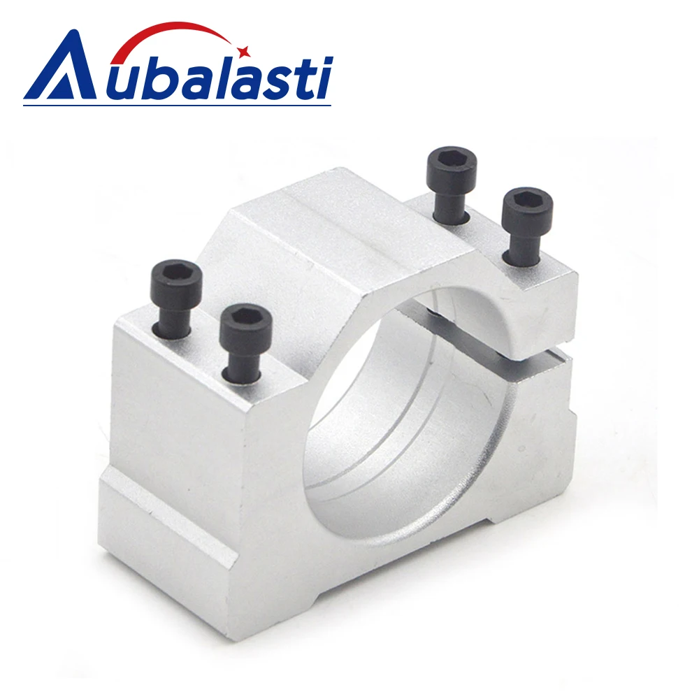 CNC Router Machine Spindle Clamp Diameter 48mm 52mm Spindle Motor Clamp for 300w 400w 500w 600w Motor Mounts Bracket