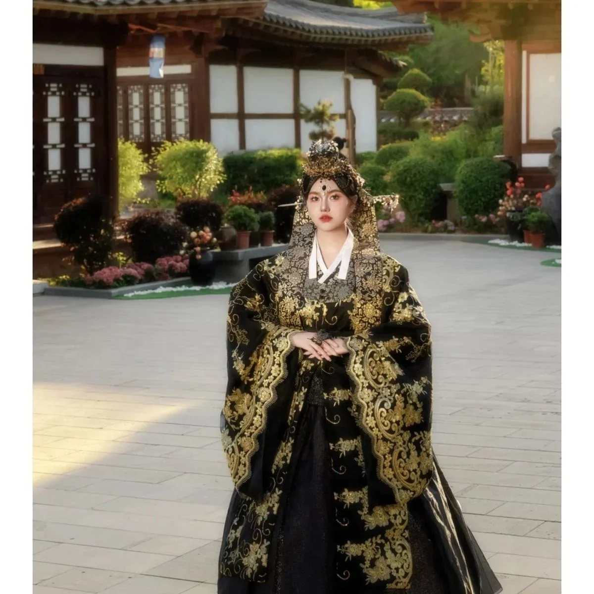 Hanbok roupas femininas traje tradicional vestido coreano modernizado melhorado tribunal coreano dança nacional cosplay vestidos hanbok한