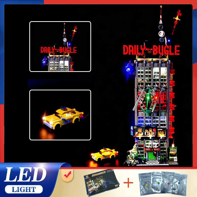 Custom-fit Premium DIY Led Light Kit For Lego 76178 (Only Led Light,Without Blocks Model) Highlight Your Favorite Builds