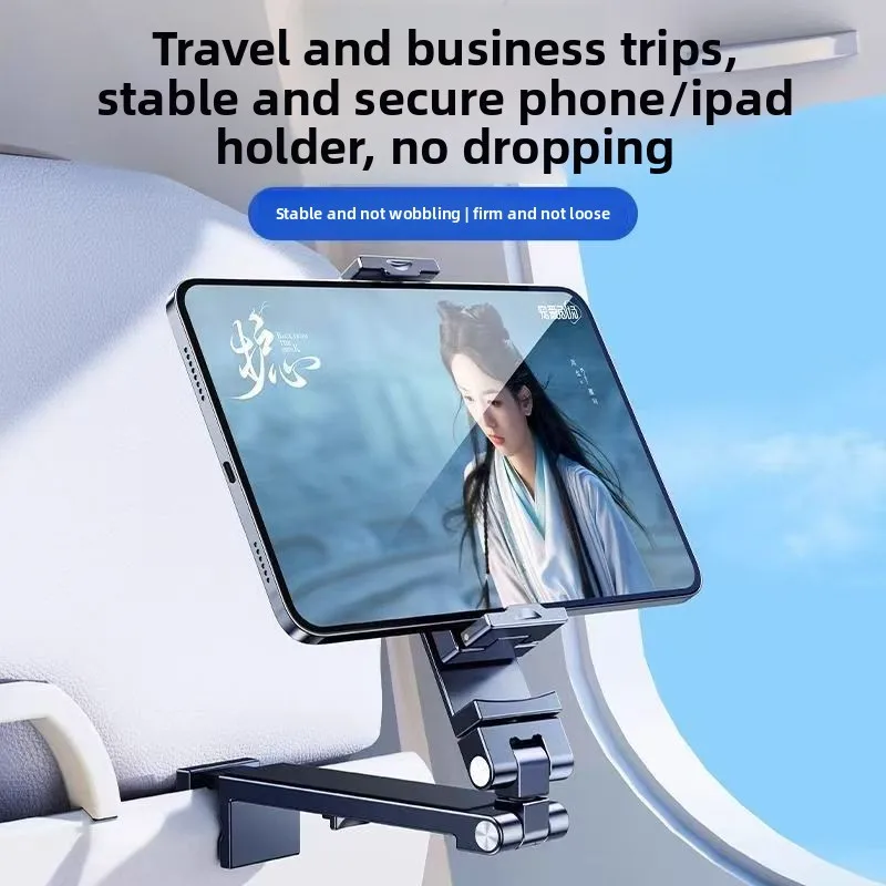 Multifunctional Metal Foldable Mobile Phone Tablet Holder Travel Handheld Stabilizer Portable Selfie Stick