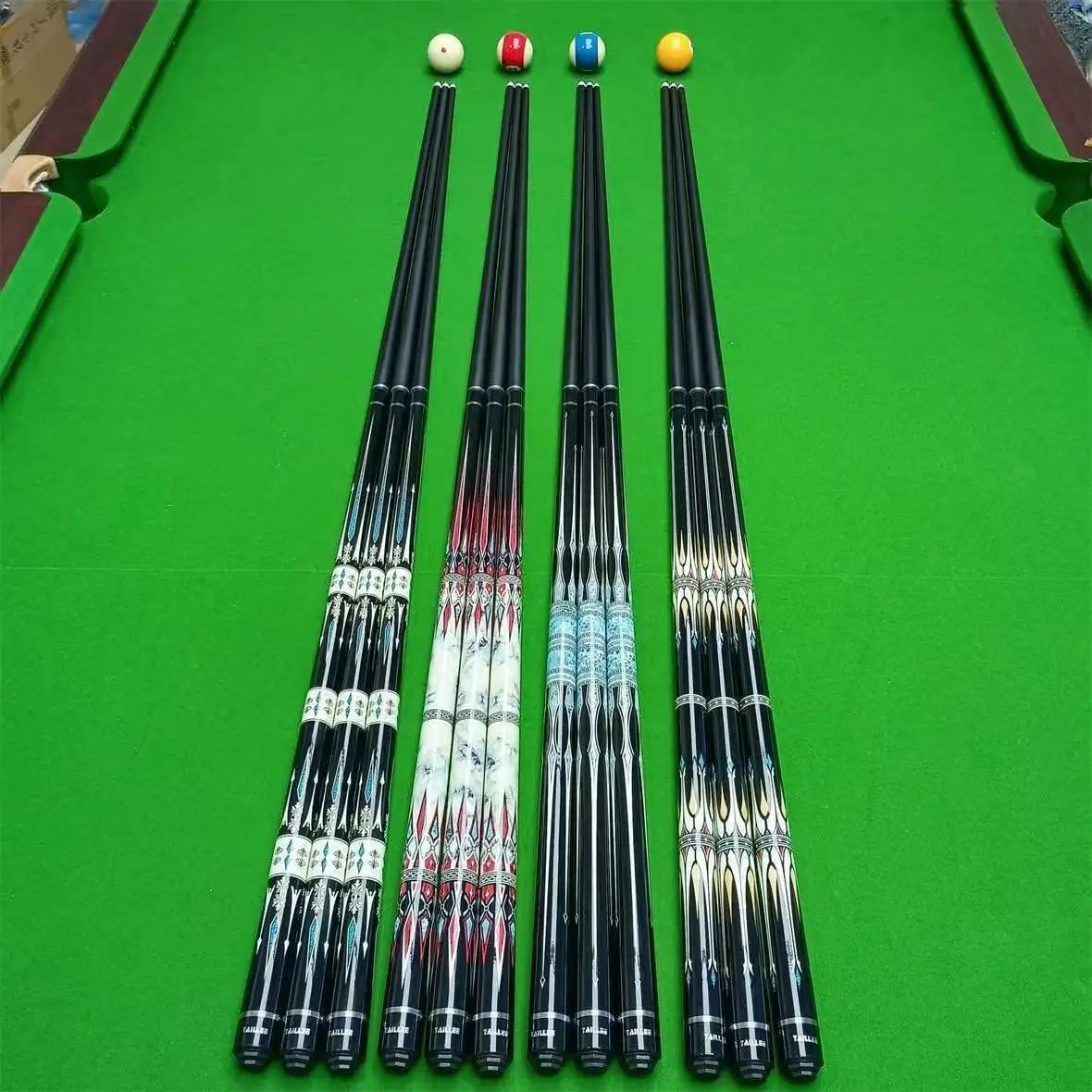 

Premium Full Carbon Fiber Billiard Cue – Stays True No Warp or Crack Delivers Superior Strike Feel 1/2 Split Structure