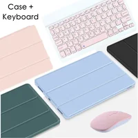 Funda para Huawei Honor Pad X8a Tablet Funda de silicona para Honor Pad X8a 11 ''2024 Funda con teclado Teclado español ruso