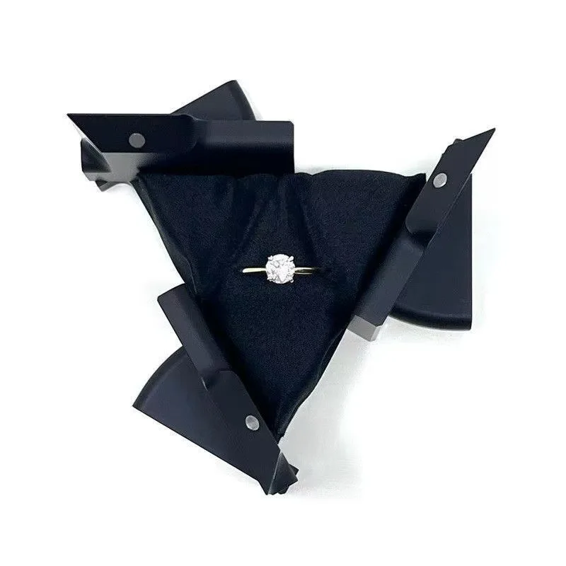 مكعبات ديناميكية صندوق خاتم تشوه ميكانيكي صندوق مجوهرات اقتراح صندوق ألعاب مفاجأة إبداعية لهدايا الصديقة الجديدة