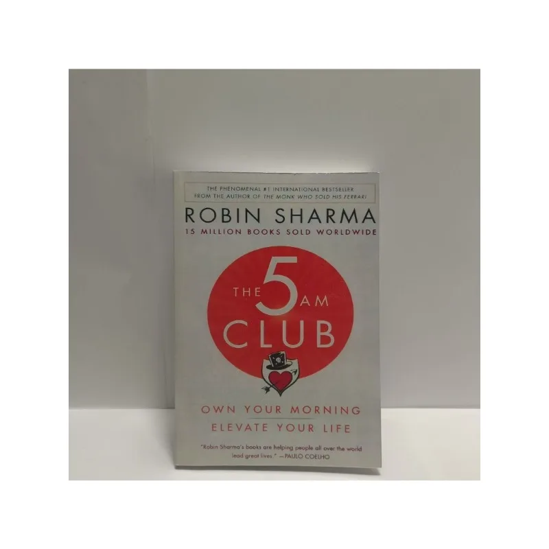 

Английская версия The 5 AM Club Robin Sharma