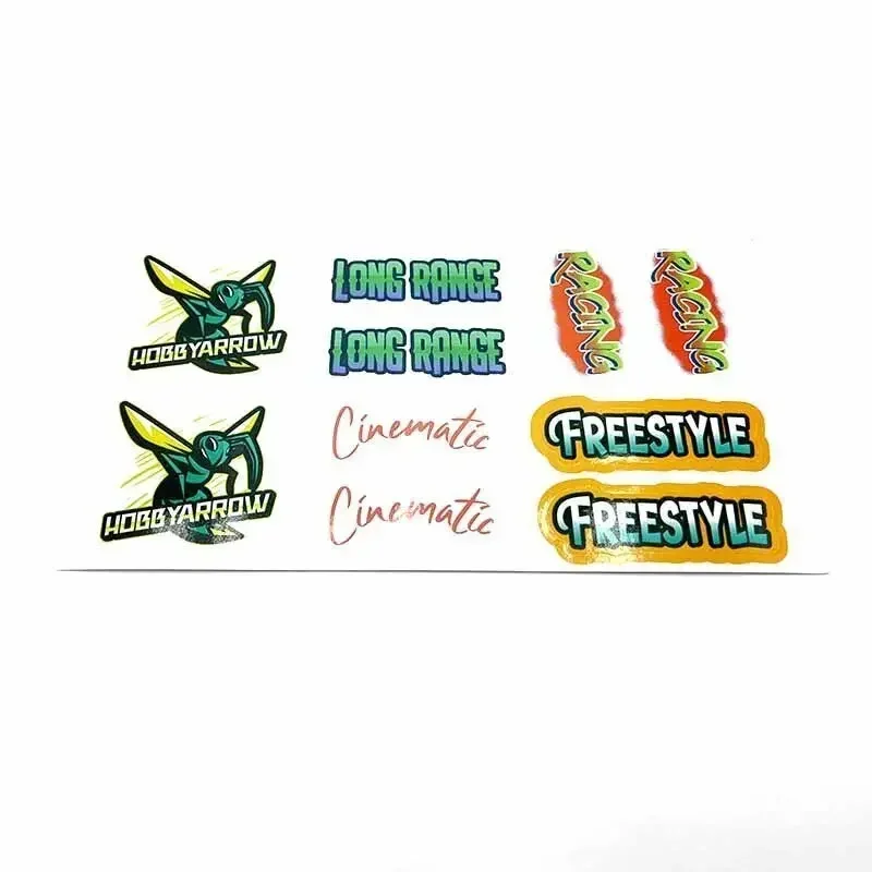 2PCS HOBBYARROW 100X180mm FPV Sticker 