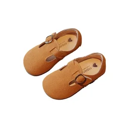 Spring Autumn Kids Leather Shoes Baby Girl Shoes Soft Bottom Infant Girls Princess Shoes