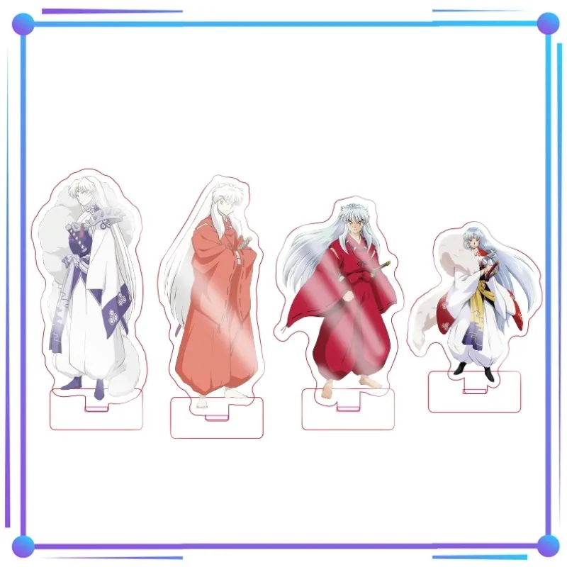 Inuyasha Alec Tachi Fan Peripheral Higurashi KagomeKikyōSesshoumaru Keychain Animation Derivatives