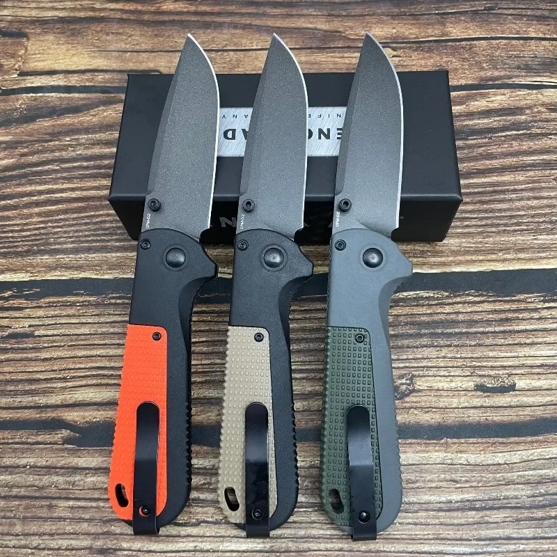

Self-defense B430 Pocket Outdoor Camping Folding Knife CPM-D2 Blade Nylon fibre Handle Hunting Knives Survival Tactical EDC Tool