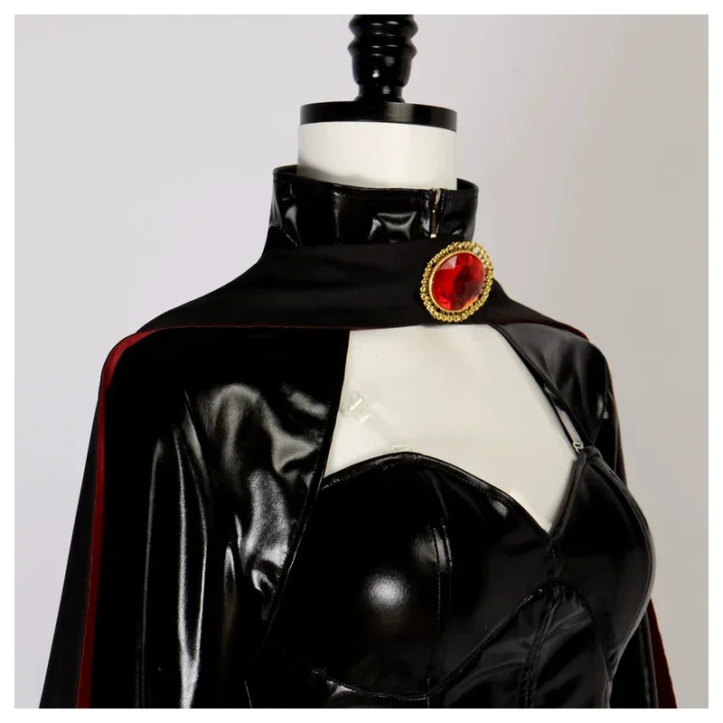 DY20257PCS مثير مادلين بريور تأثيري حلي بذلة عباءة XX الرجال الشرير الزي الرسمي هالوين كرنفال الجلود معركة