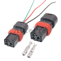 1 Set 3 Hole AC Assembly Car Plastic Housing Socket Automobile Camshaft Sensor Waterproof Wire Connector