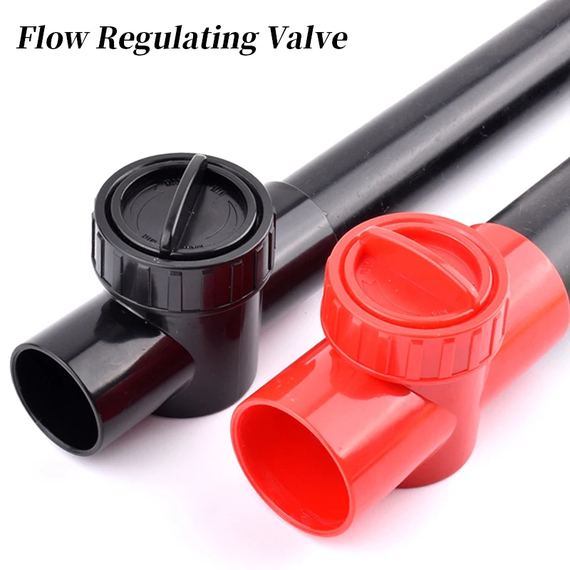 

ID32/40mm Aquarium Flow Regulating Valve Irrigation Water Flow Control Valve Fish Tank Water Flow Precise Regulating Gate Valve