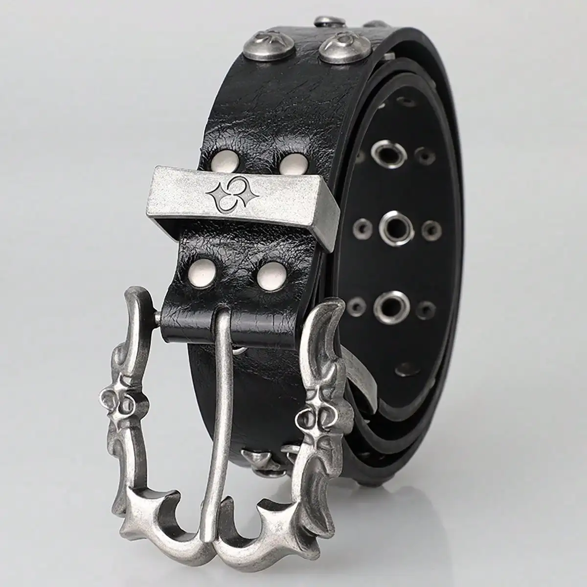 레트로 남성 벨트 보헤미안 스타일 - 남성 여성용 패션 개성 벨트 펑크 록 Y2K 벨트 - 청바지, 드레스 및 캐주얼웨어용