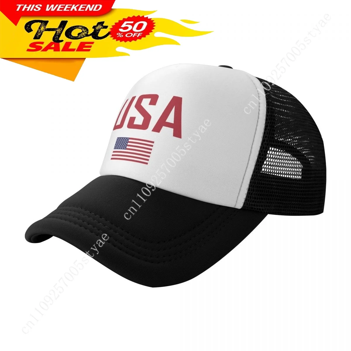 United States USA Flag Cap Man Woman Baseball Hat Fashion Sunhat Adjustable Hip Hop Hats Trucker Caps Cool Outdoor Snapback Hats