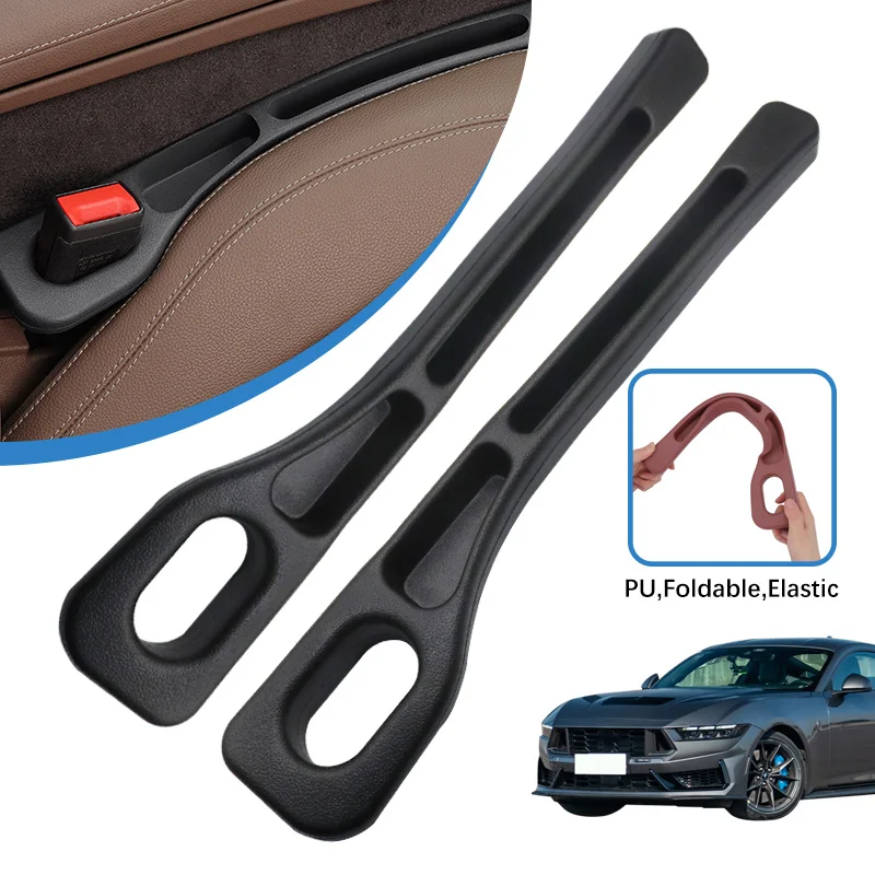 

Car Seat Gap Filler Side Seam Plug Strip Leak-proof Filling Strip For Ford Mustang Car Decoration Accessories