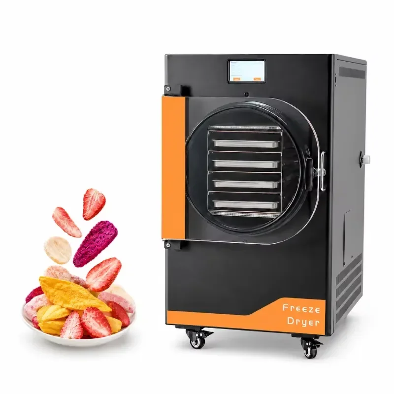 Freeze Dryer Machine 110V 220V Home Small Size 4 Tray 2-4KG Food Dehydrator for Fruit  Berry Vegetable Meat Pet Food