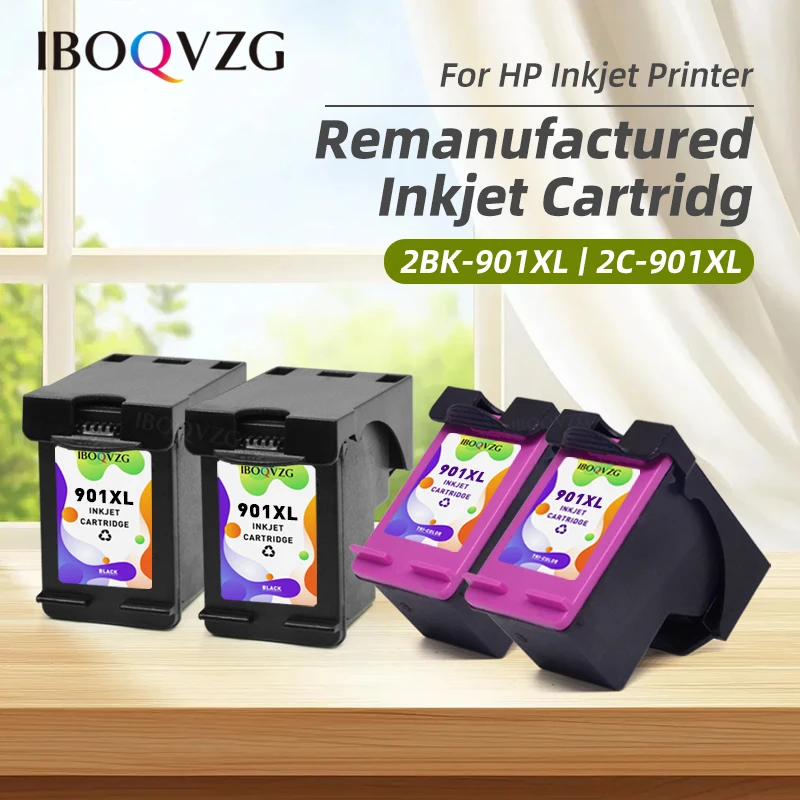 Совместимый картридж IBOQVZG 901XL для HP 901 XL для HP901 Officejet 4500 J4580 J4550 J4540 4500 J4680 J4524 J4535 J4585